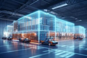 Modern logistics warehouse build